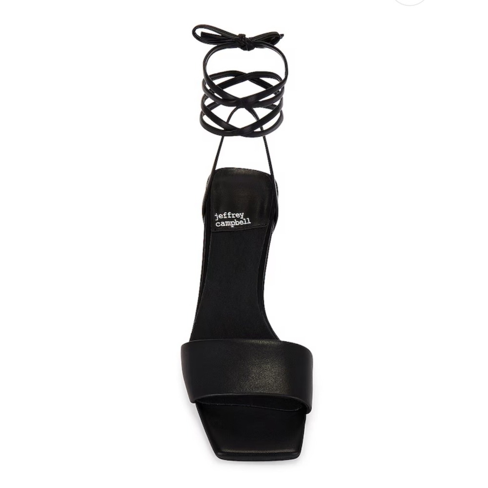 NEW Jeffery Campbell Wedge Sandals Gladiator Ready 2 Go White Women's 5 $140 - Picture 9 of 9